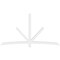 Ekena Millwork Alberta Architectural Grade PVC Gable Bracket, 108"W x 58 1/2"H x 4"D x 4"F, 13/12 Pitch GBP108X59X0404ALB00 - alternate 3